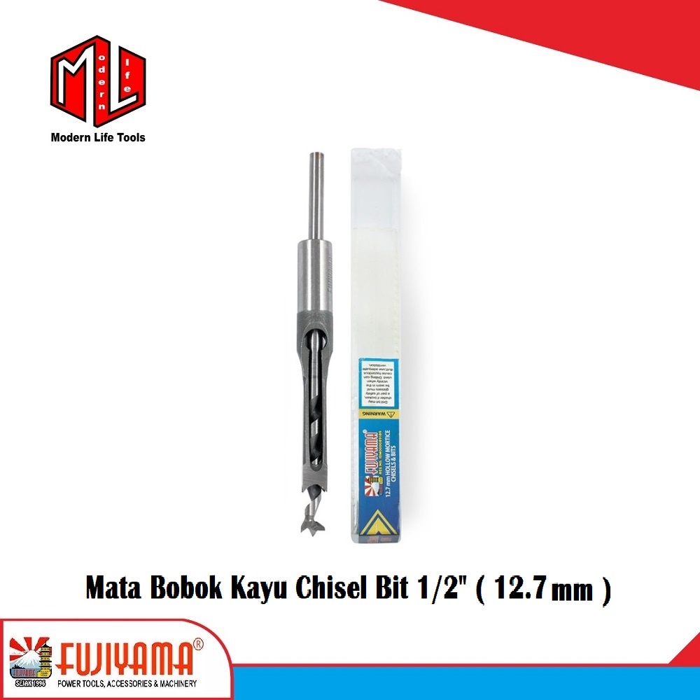 Mata bor bobok kayu 1/2 inch / Chisel Set / Mortising Chisel FUJIYAMA &amp; Double Thunders