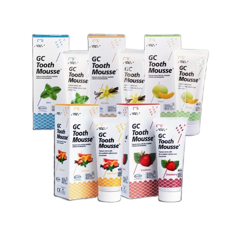 GC tooth mousse PLUS toothmousse GC gel pasta vitamin gigi anak