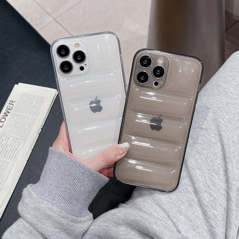 The Puff Clear Case Iphone ( Iphone 7 Plus - 13 Pro Max )