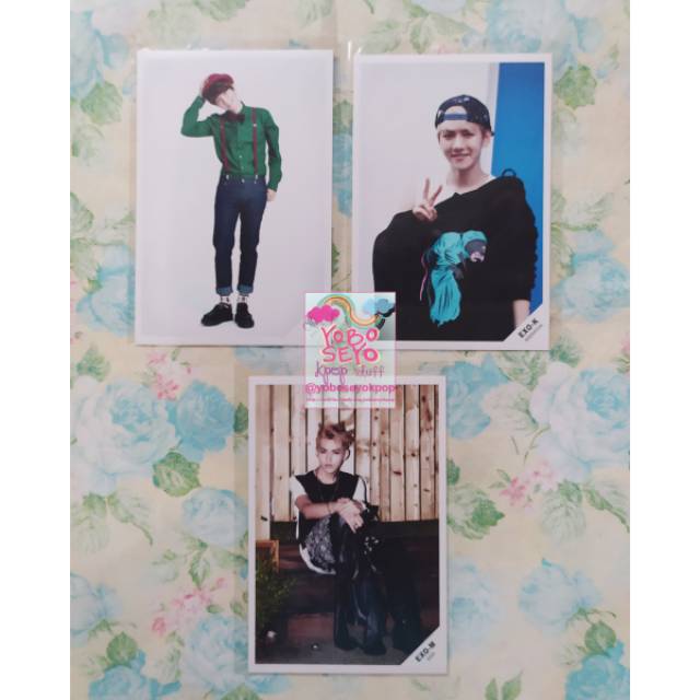 RARE EXO SM COEX Photoset - Baekhyun Growl Miracle In December Kris Growl