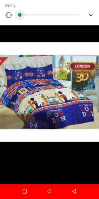 Sprei Bonita Size King180 X 200 Motif London
