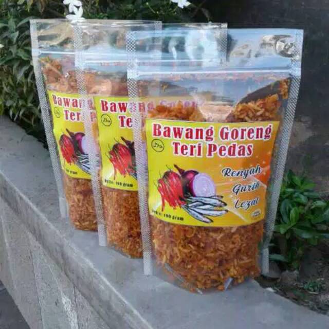 

Siwang/ Terasi Bawang Goreng Kemasan Pouch