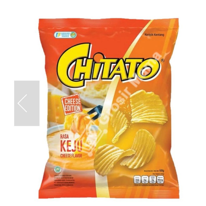 

Chitato keripik kentang rasa keju