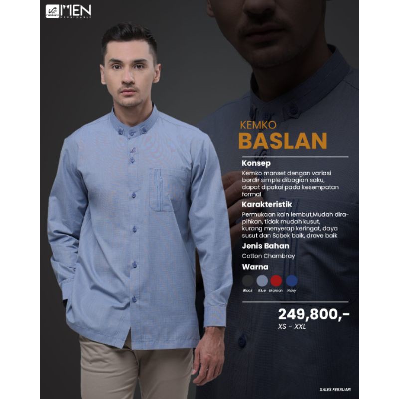 Koko Rabbani Kemko Baslan Lengan Panjang Manset