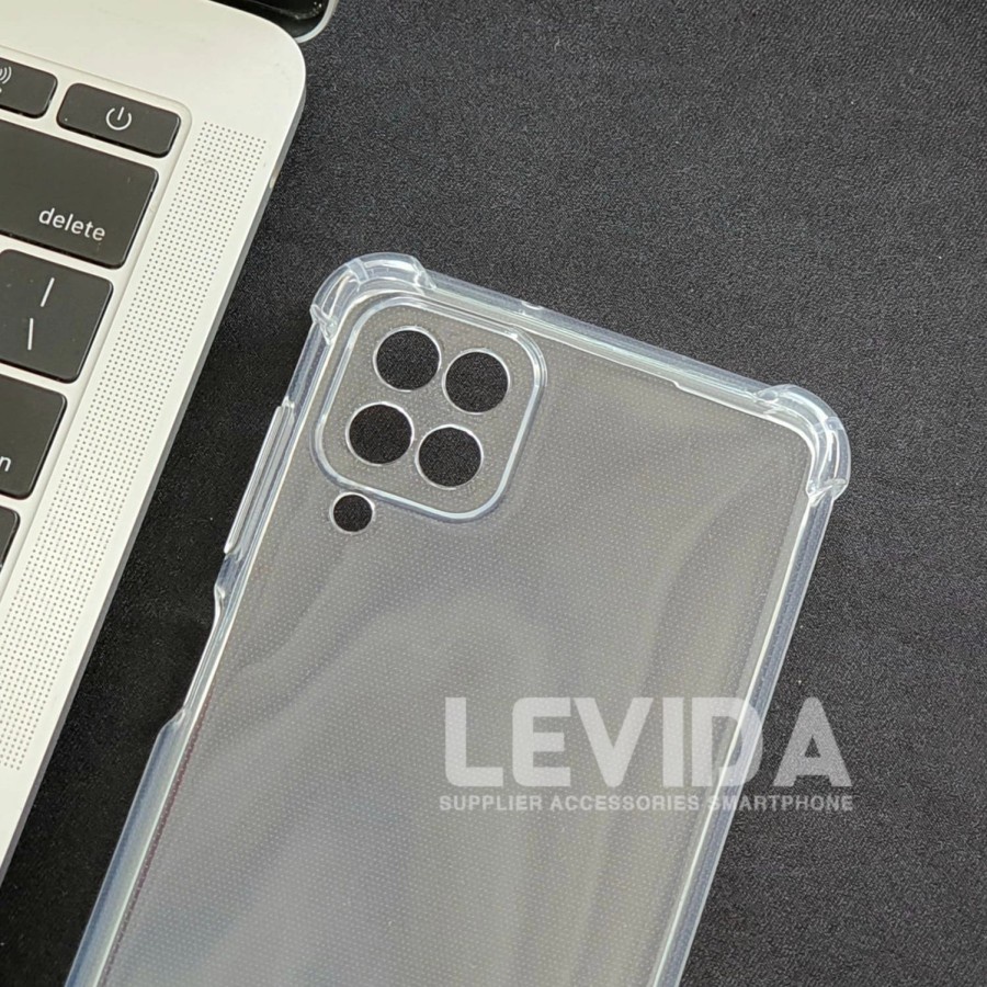 SAMSUNG A12 SAMSUNG M12 CASE SOFTCASE HD CRACK SHOCKPROOF SOFT CLEAR BENING TRANSPARAN CASING PROTECT CAMERA COVER PELINDUNG KAMERA