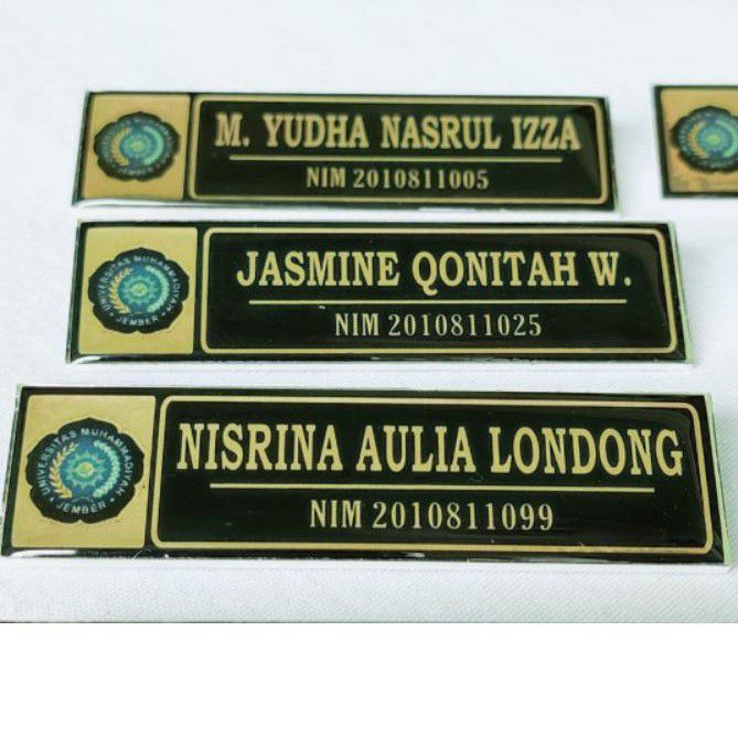 

Name tag Nama dada Akrilik Hight Quality