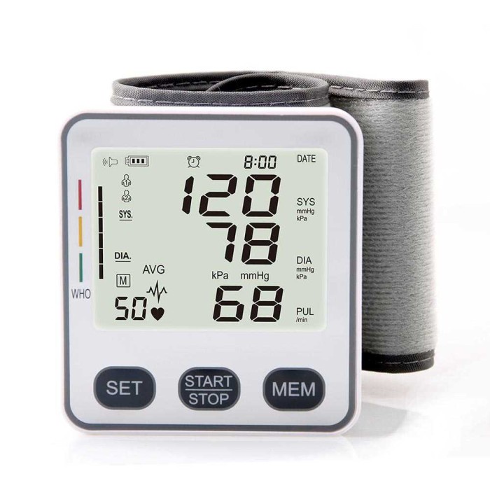 JZIKI Pengukur Tekanan Darah Sphygmomanometer with Voice - KWL-W02