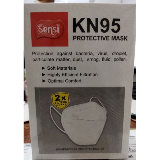 Masker sensi KN95 original sensi isi 20