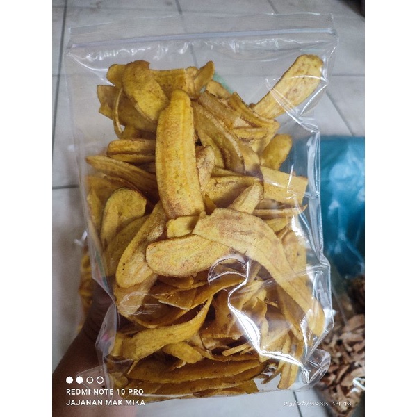 

keripik pisang Gurih 500 gr