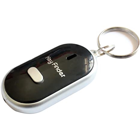 KEY FINDER Kunci Anti Hilang lupa Gantungan Siul Keychain Senter LED