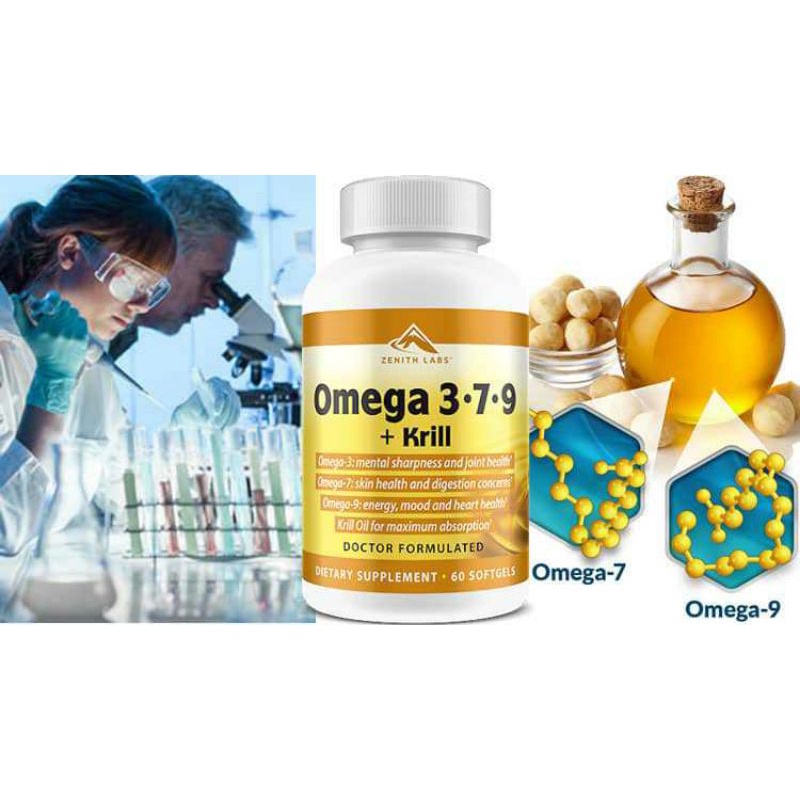 Vitamin Kesehatan sendi, Jantung, Kulit Omega 3-7 dan 9 + Krill Oil Vitamin sendi, Vitamin Jantung, 