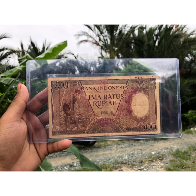 Uang Kuno 500 Pekerja VF