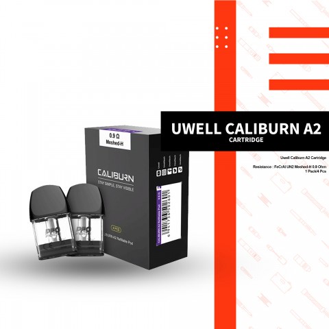 CATRIDGE UWEL CALIBURNN A2 0.9 MESH / CARTRIDGE UWEL CALIBURNN A2 OTEN