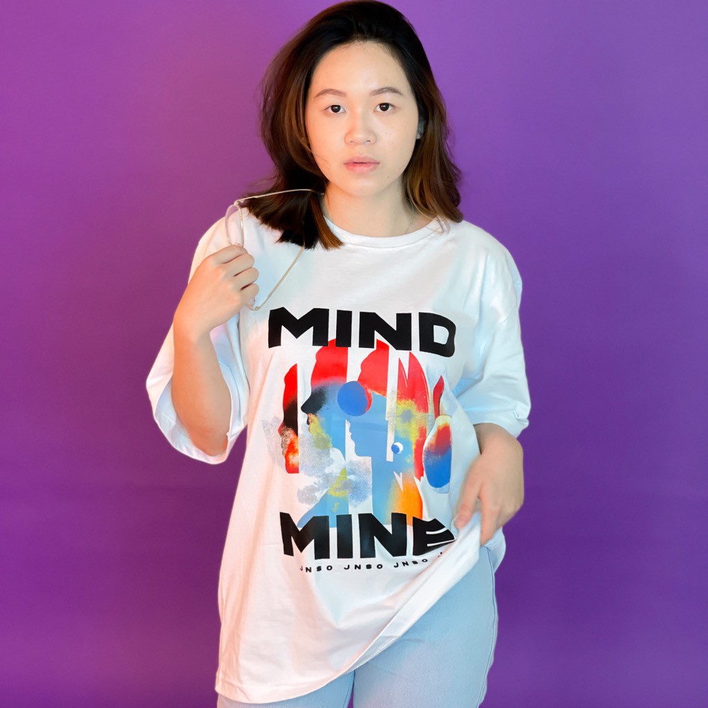 ATASAN WANITA TERBARU Oversize Mind / T-Shirt Mind Mine Oversize Tee Wanita