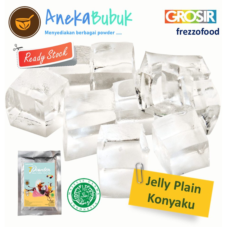 

BUBUK JELLY 1KG - JELY POWDER 1KG - SERBUK JELI 1KG - TOPPING MINUMAN JELLY