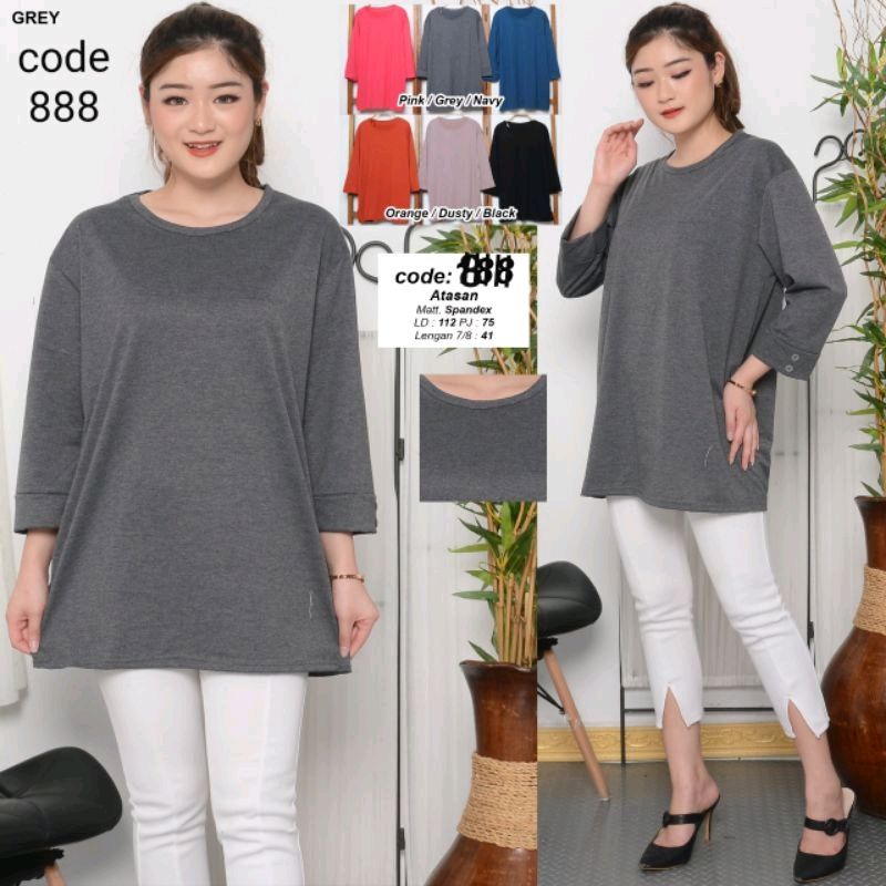 Atasan Kaos Wanita Size Jumbo Polos,Kaos jumbo Sehari hari,Kaos ibu ibu Jumbo untuk olaraga