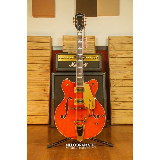 GRETSCH G5422TG ELECTROMATIC CLASSIC HOLLOW BODY DOUBLE-CUT BIGSBY ORANGE STAIN