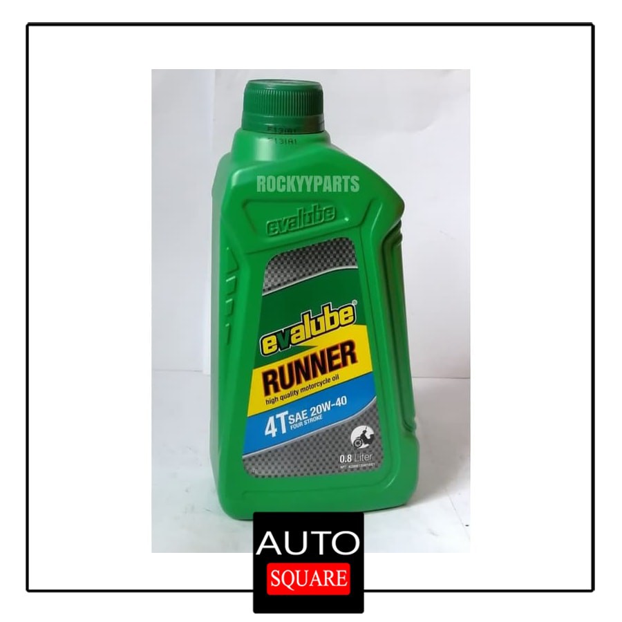(NEW) OLI EVALUBE 4T RUNNER OLI MESIN MOTOR BEBEK UNIVERSAL OLI 4 TAK. 800ML