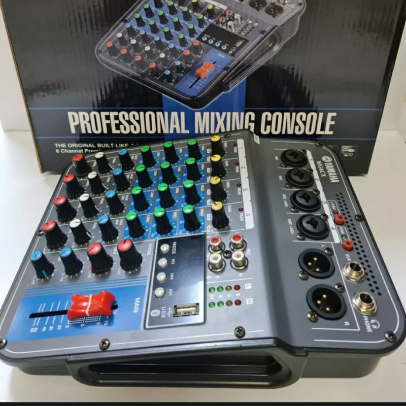 Mixer yamaha mg6cx mixer mini 6 channel