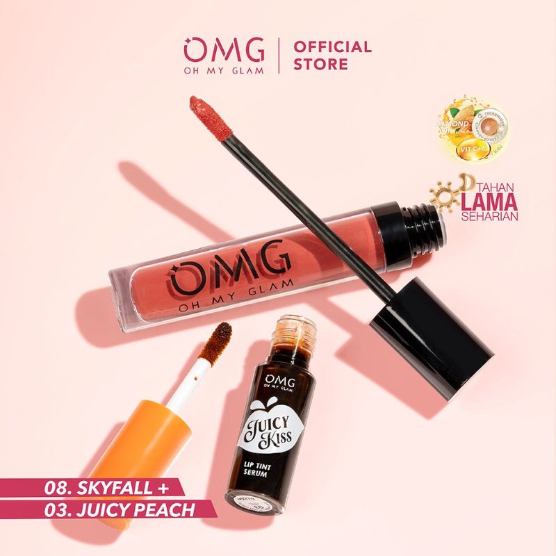 OMG OH MY GLAM MATTE KISS LIP CREAM/LIP CREAM OMBRE