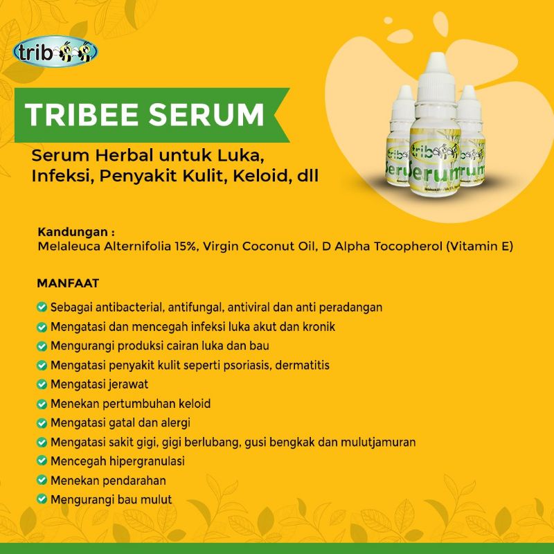 SERUM UNTUK INFEKSI LUKA| JERAWAT| KELOID