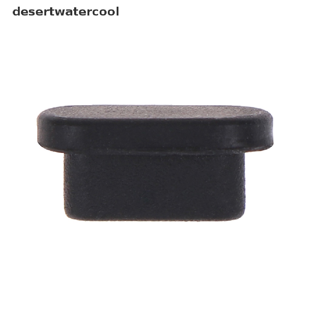 Deid 5Pcs / Set plug Penutup Port Usb Tipe-c anti Debu Bahan Silikon Warna-Warni