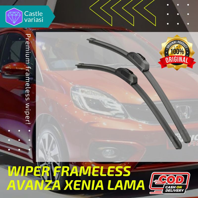 wiper frameless wiper pisang avanza xenia lama avanza 2004 2005 2006 2007 2008 2009 2010 2011