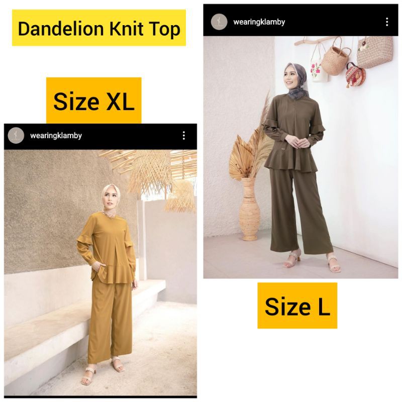 Dandelion Knit Top by Wearing Klamby