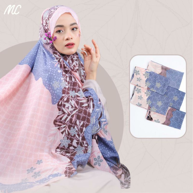 Hijab Segi Empat Motif MISS COLOR Hijab/Jilbab Premium By Umama Hijab motif Premium