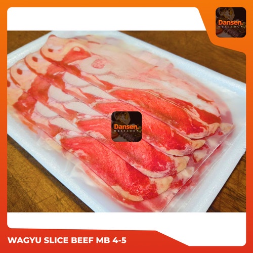 

TERMURAH TOKUSEN WAGYU BEEF SLICE SHABU YAKINIKU SHORTPLATE MB 4-5