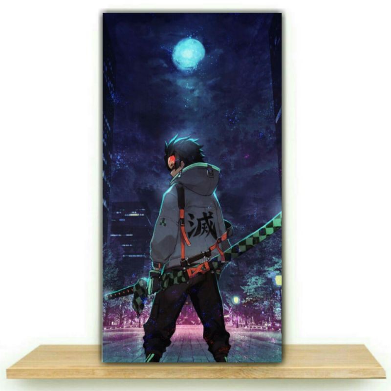 ANIME/HIASAN DINDING ANIME/POSTER KAYU/DEKORASI KAMAR/WALL DECOR