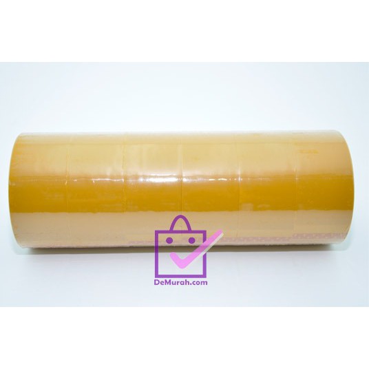 TAPE ISOLASI LAKBAN 45mm x 63meter BENING COKLAT TAPE ISOLASI LAKBAN 45mm x 63meter BENING COKLAT