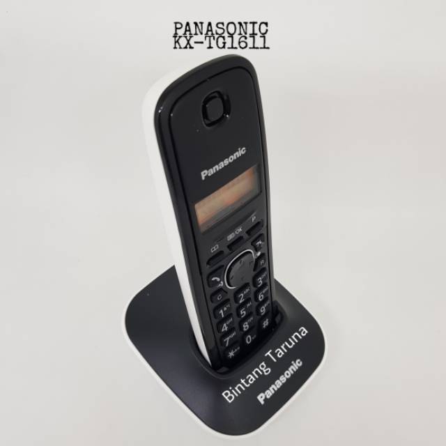 Wireless Phone Panasonic KX-TG1611 Telfon Panasonic TG1611 (Putih)