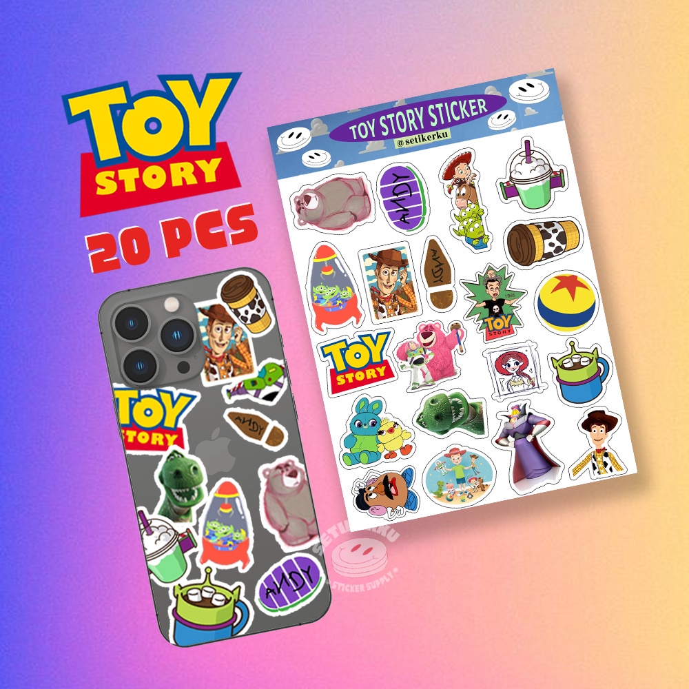 

Toy Story Sticker Pack A6 (20pcs)