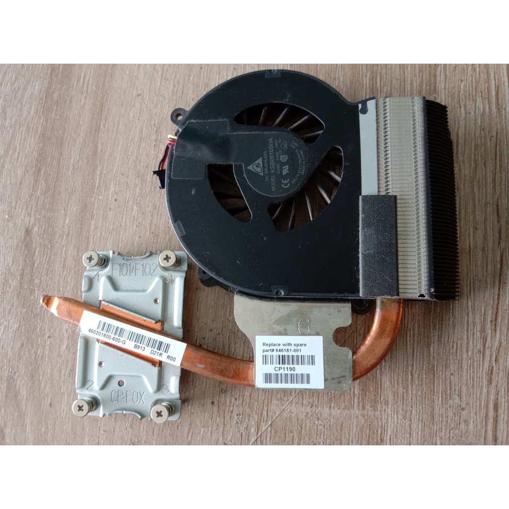 Fan Processor Laptop HP Compaq CQ43 bekas