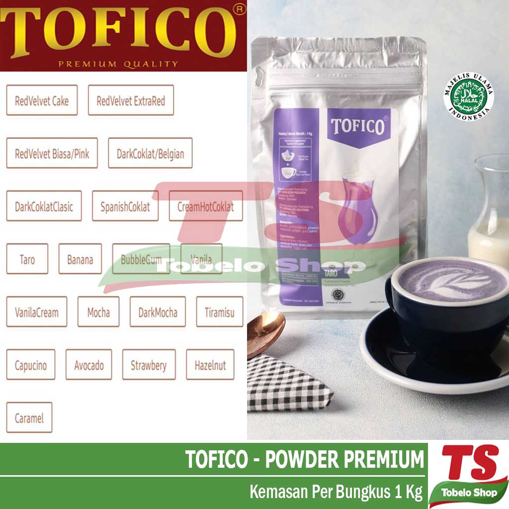 

TOFICO POWDER / BUBUK TOFICO / TOFICO BUBUK / POWDER TOFICO / BUBUK MINUMAN