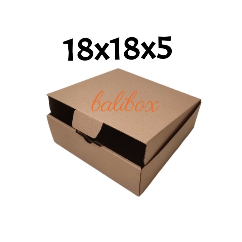 

kardus packing die cut box pizza uk. 18x18x5