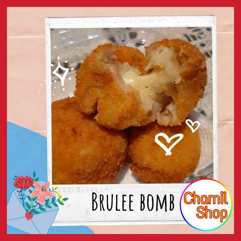 

BRULEE BOMB BEEF MOZZA isi 6 pcs Besar