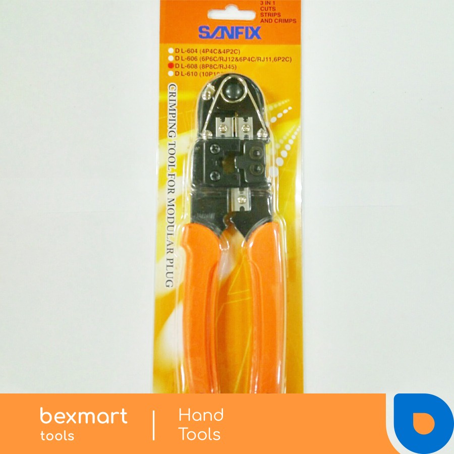 Best Seller Tang Crimping, Strip & Cutting Modular Plug Sanfix Dl-608 gnXnGXFLOJV6G
