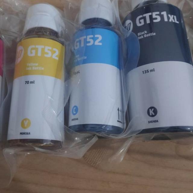 ☄ Paket Tinta Hp GT51XL + GT52 Losepack Original ☃