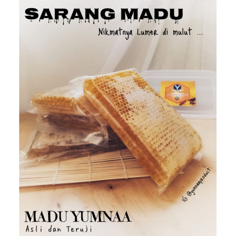 

Sarang Madu asli madu Yumnaa 500gr