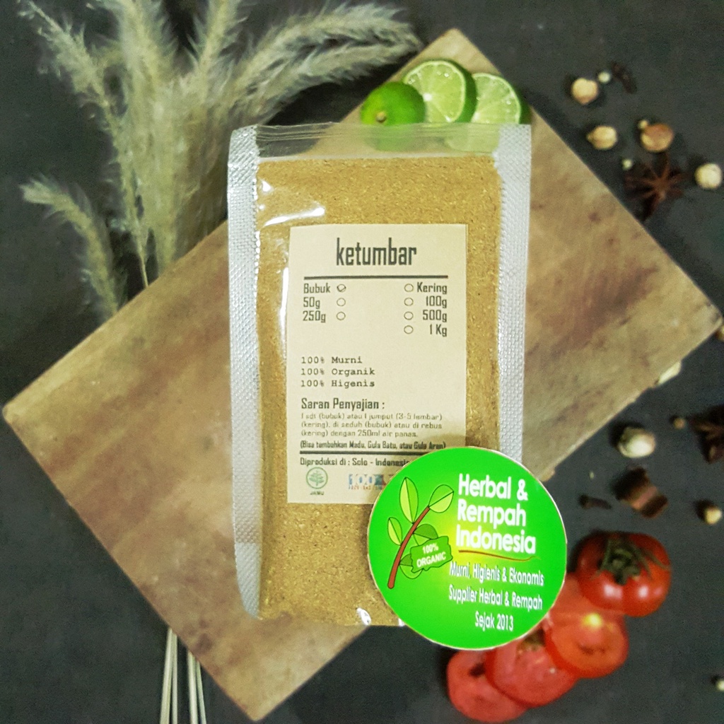 

Ketumbar Bubuk - 50 GR / REMPAH / JSR / 100% MURNI