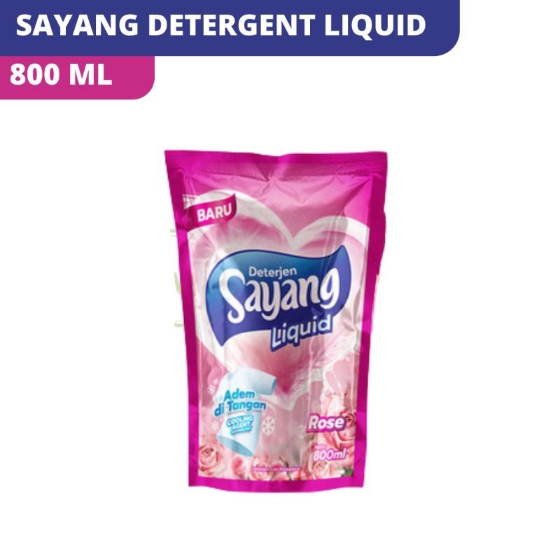 Sayang liquid deterjen cair 800 ml