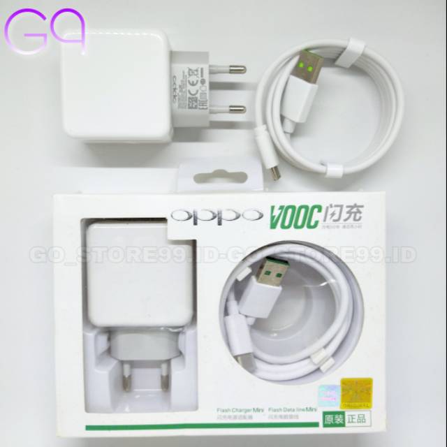 CHARGER OPPO VOOC TYPE C FAST CHARGING 4A Original 100% A5(2020) A9