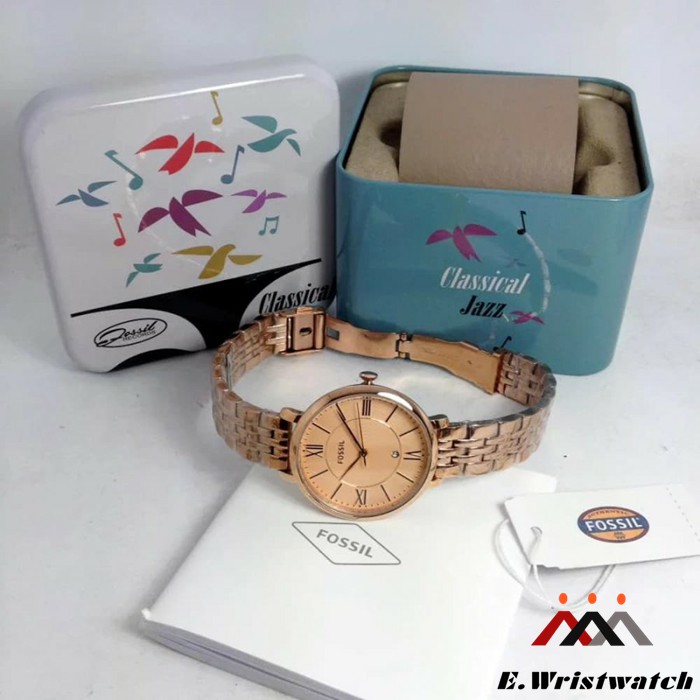 JAM TANGAN FOSSIL WANITA ES3435 ORI FOSSIL WATCH GARANSI COD