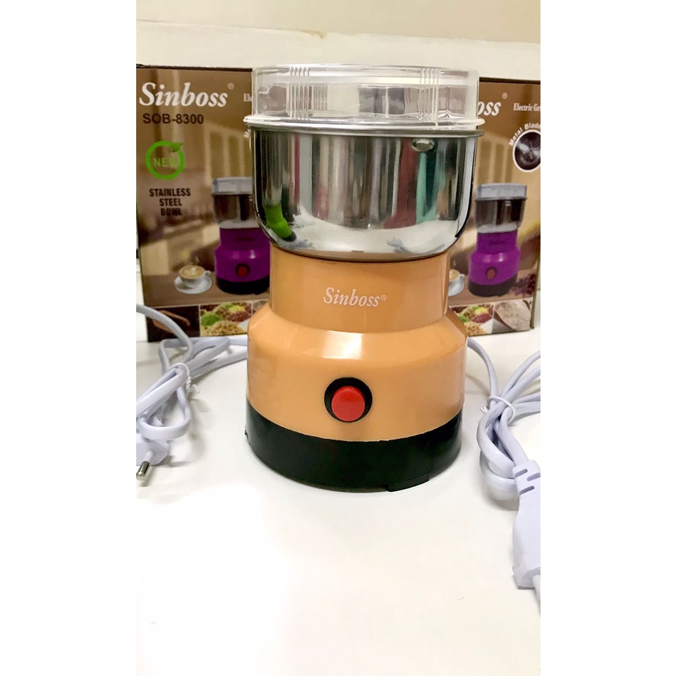 Alat Blender/Penggiling/Gilingan Kopi/Kacang-kacangan/Bumbu dapur kering/Biji Listrik - Electric Grinder Multipurpose