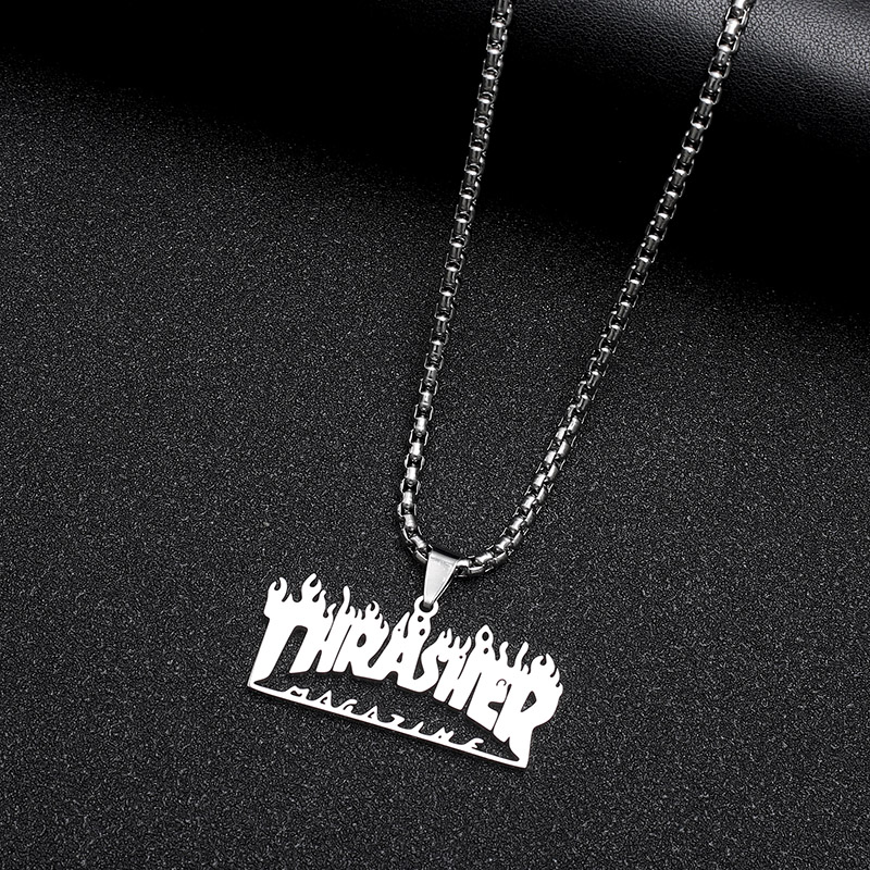 Kalung Desain Api Gaya Hip Hop