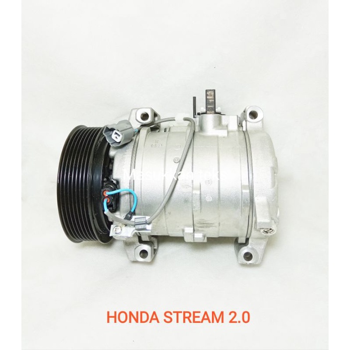 KOMPRESOR AC HONDA STREAM 2.0 2000 CC ASLI DENSO ORIGINAL