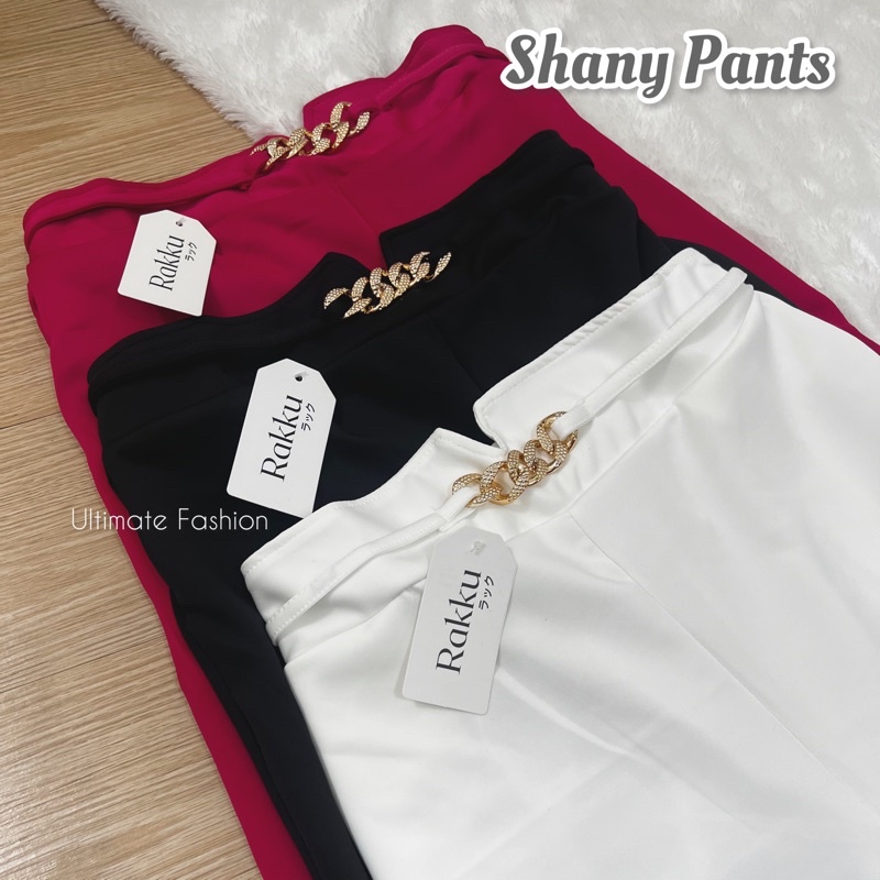 Shany Basic Cullote Pants - Celana Kulot Wanita Scuba Import Jumbo Premium - Celana Panjang High Quality Korea Kekinian Terbaru  Rakku 876