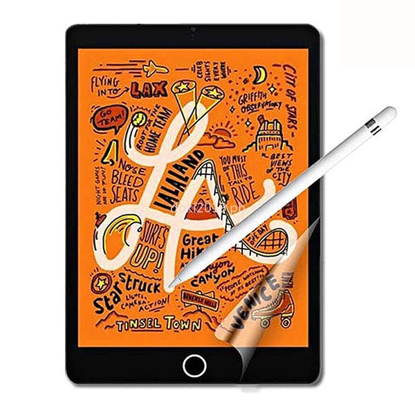 (2 Packs) Paper Like Film For Apple iPad Mini 5 2019 7.9-inch Feel Like Writing On Paper Screen Protector Full Coverage Film